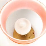 Pair of orange lamps