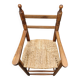 Chaise haute en bois pour enfant