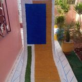 Traditional handmade hallway runner, size 75 x 300 cm