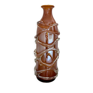 Vase bouteille Murano