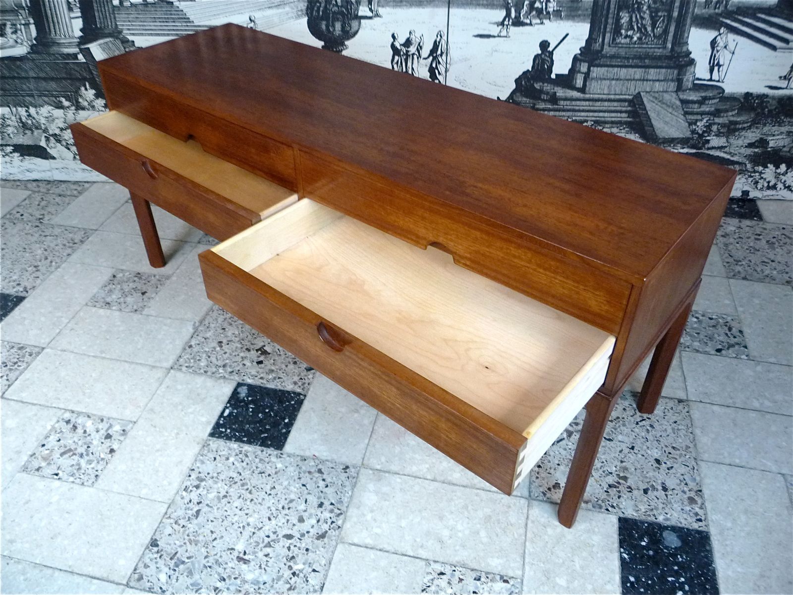 Sideboard in teak from Aksel Kjersgaard, Denmark 1960s