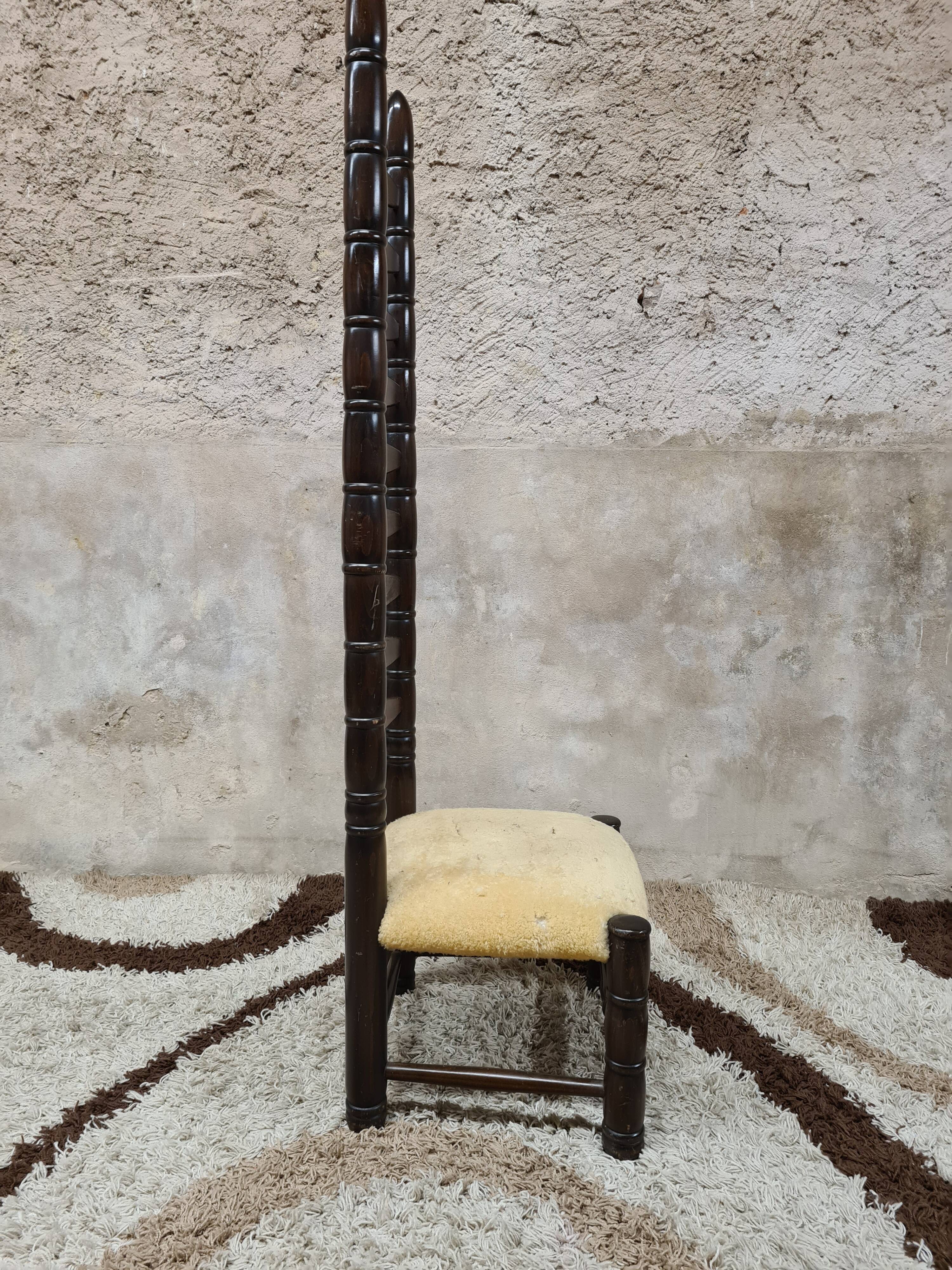 Vintage 1960s Safari Hall Chair