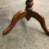 Side table tripode marble & brass