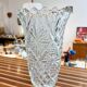 Large moulded glass vase - 1970s/80s