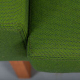 Green AP34/1T armcchair by Hans J. Wegner for A.P. Stolen, 1960s
