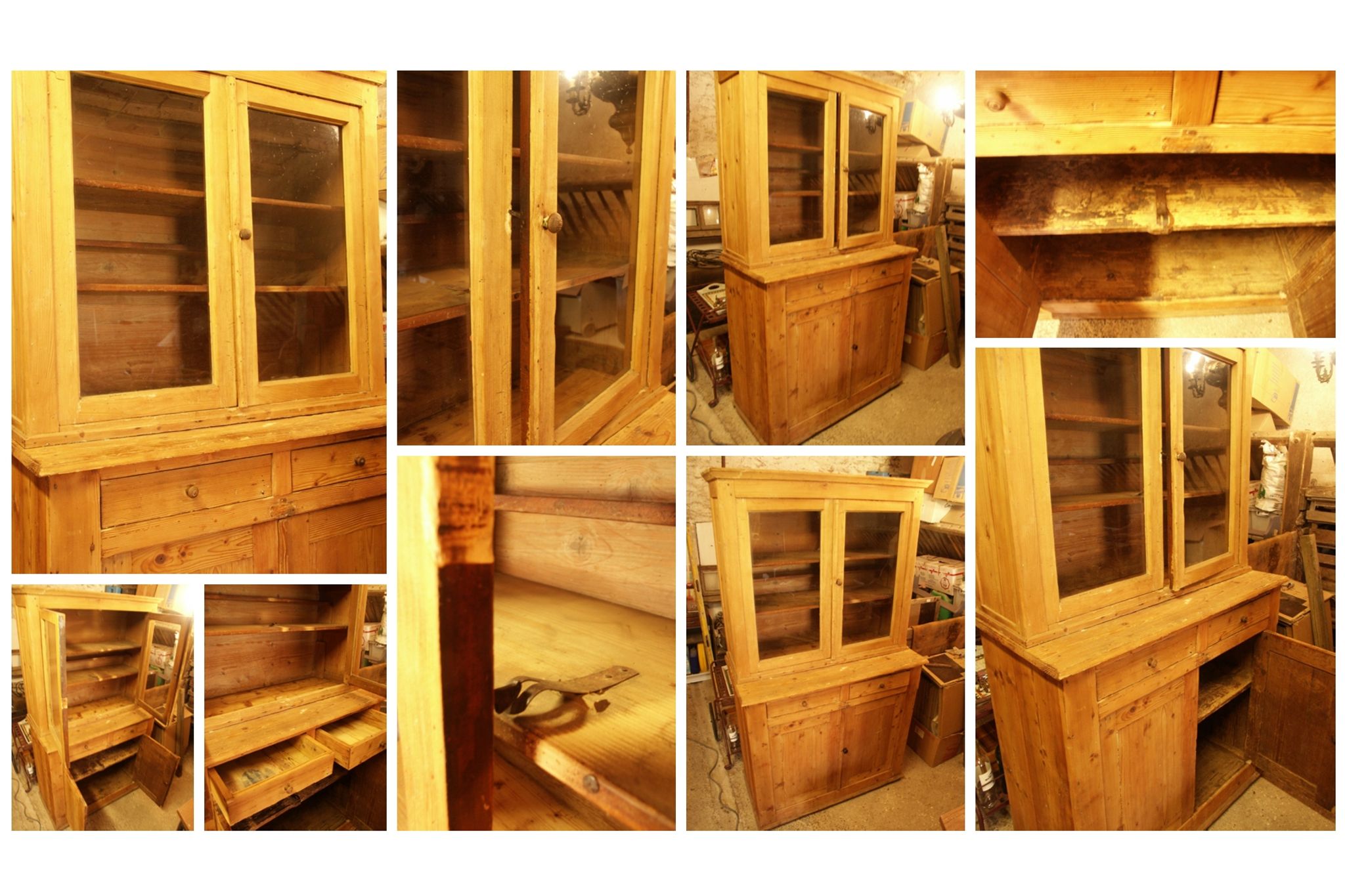 Buffet with 2 pine bodies