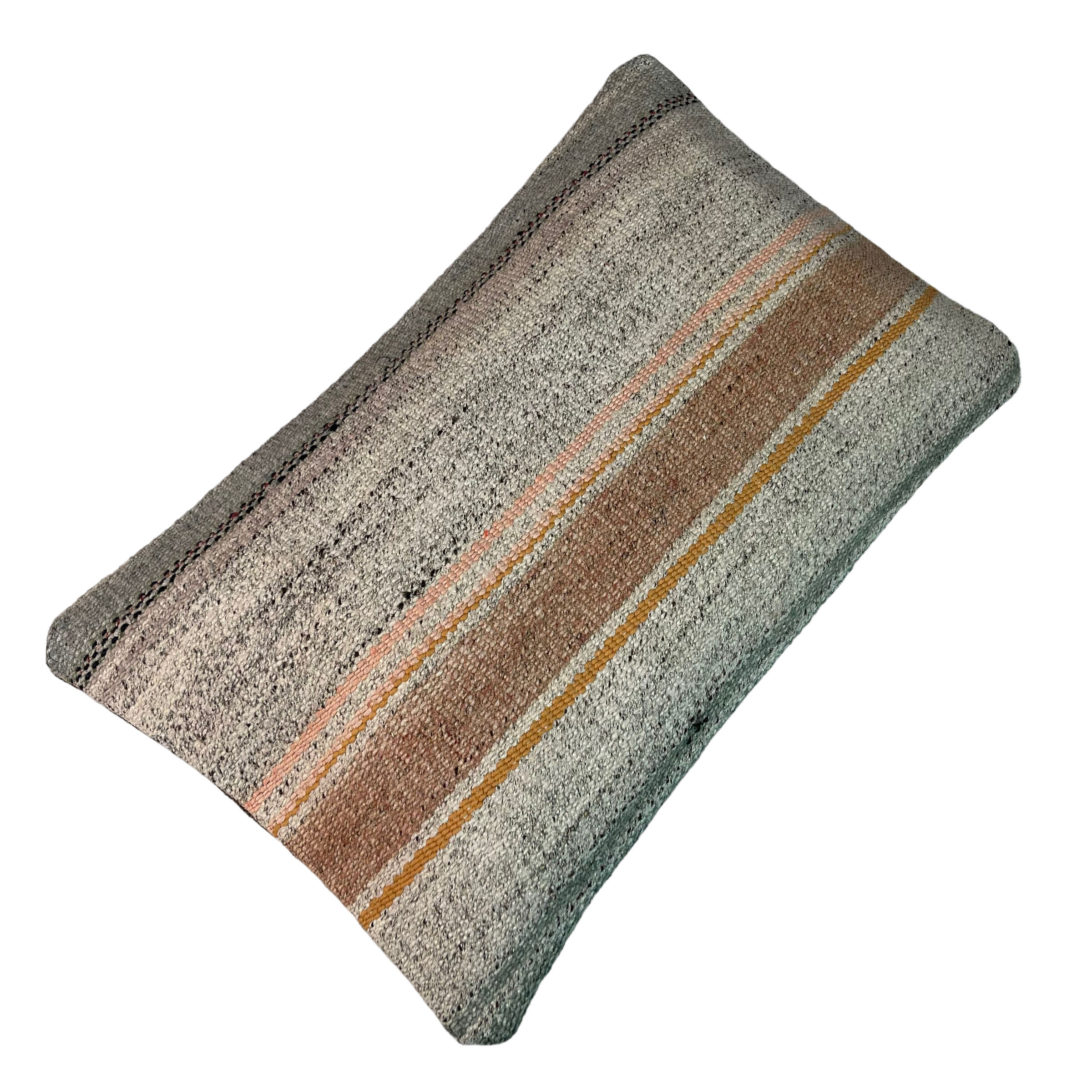 Vintage turkish handmade cushion cover , 30 x 50 cm