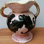 Vallauris pink vase