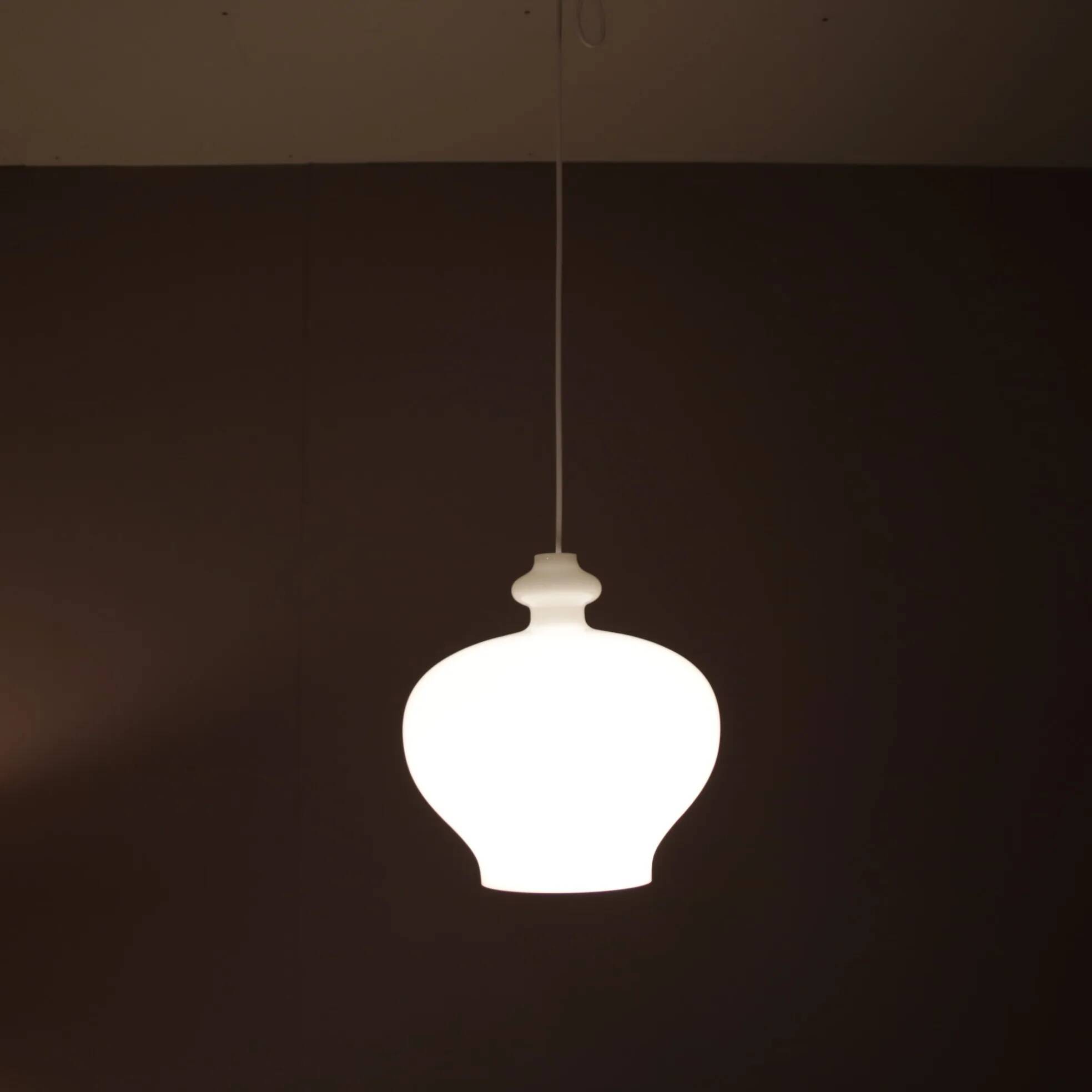 1960s hanging lamp by Hans Agne Jakobssen for Markaryd, Sweden