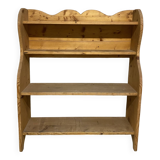 Raw wood shelf