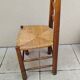 Vintage straw chair