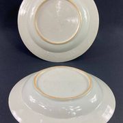 Pair of 18th century porcelain plates East India Company China