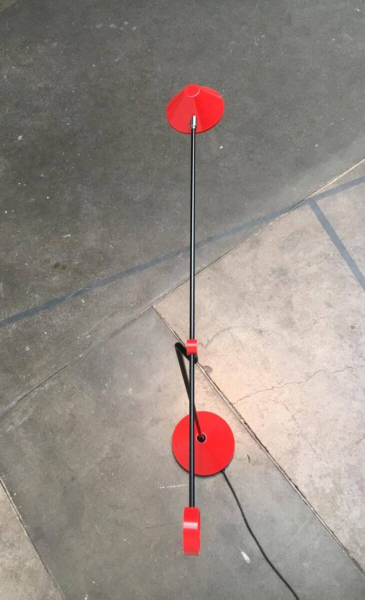 Vintage German postmodern floor lamp by Honsel.