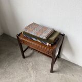Jacques Hauville bedside table Roche Bobois mahogany