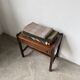 Jacques Hauville bedside table Roche Bobois mahogany