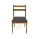 Set of 4 Scandinavian beech chairs, Sweden, 1960