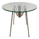 Table d'appoint verre design