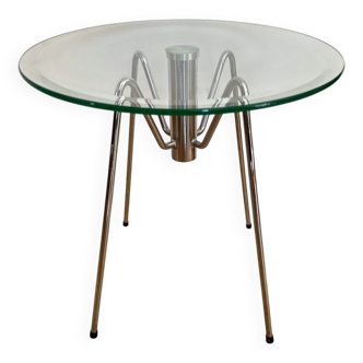 Table d'appoint verre design