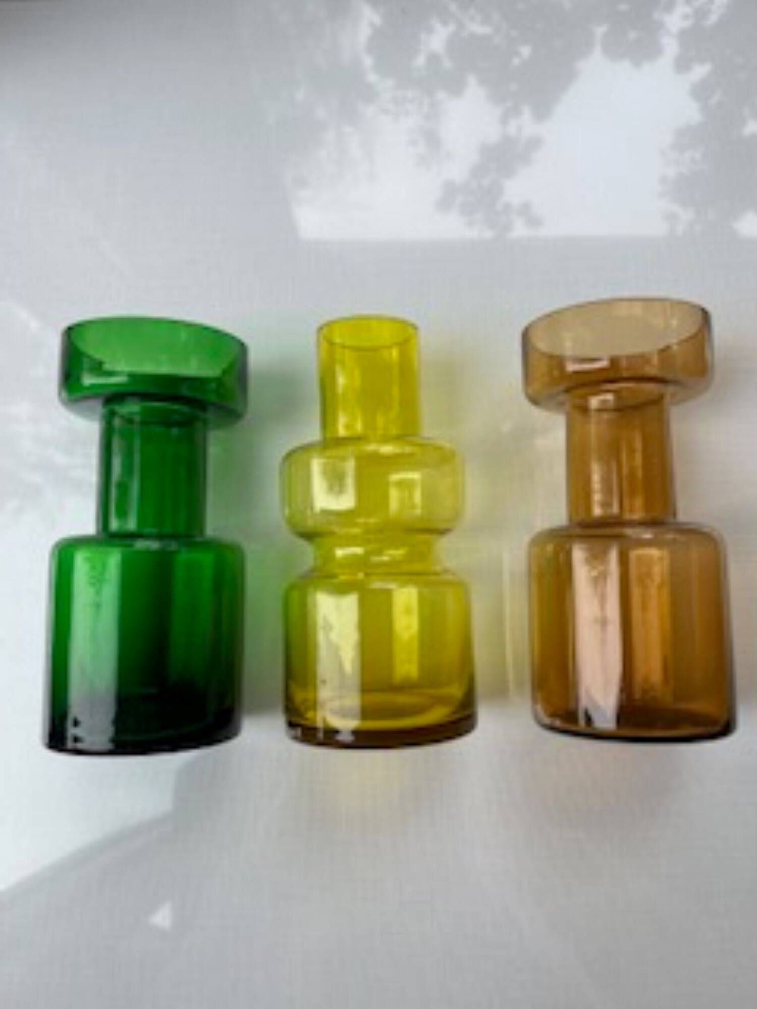 Many vases designed in the 70s.
