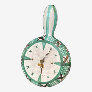 Decorative clock - robert picault - vallauris