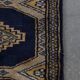 Rug / Runner in Blue and Beige Tones – 67x30cm