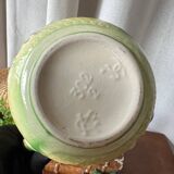 Antique St. Clement "Lilac" earthenware pitcher