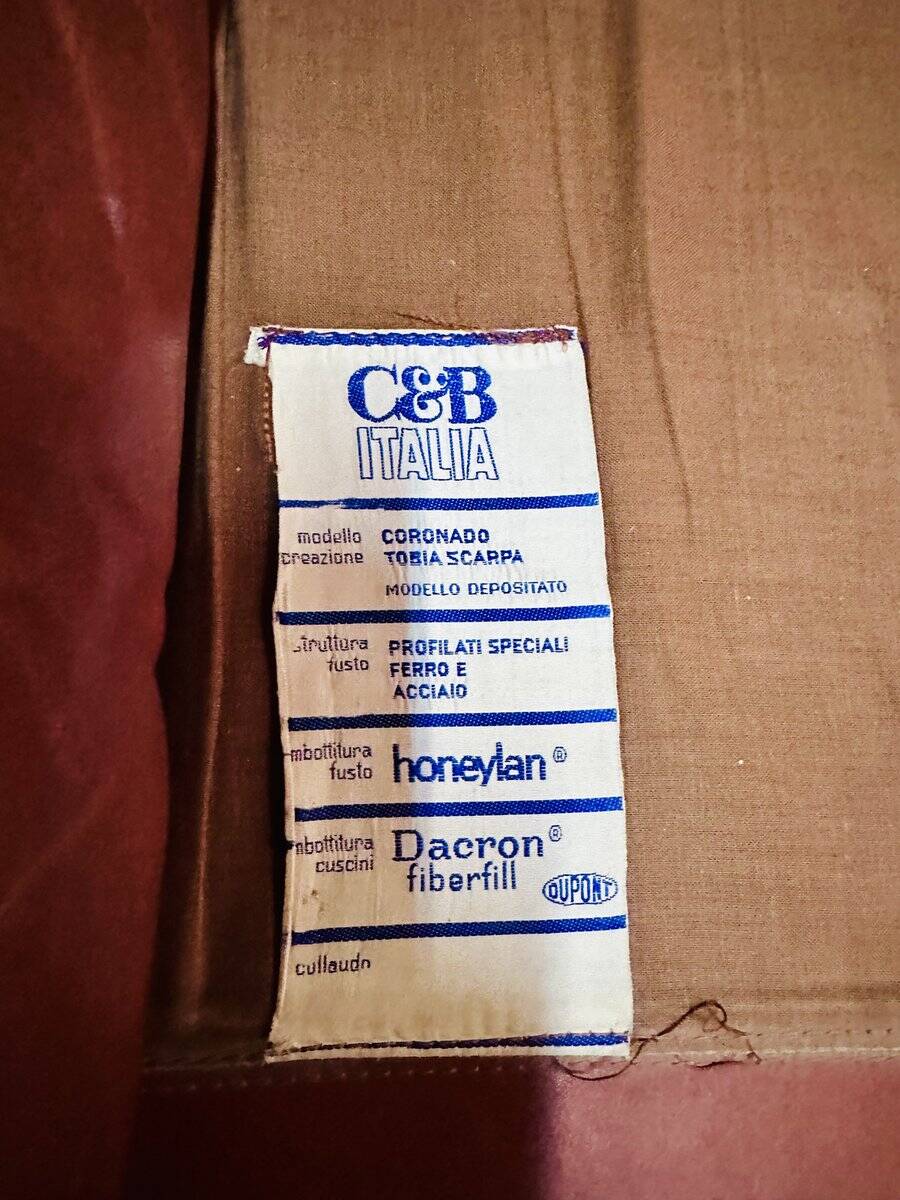 Divano vintage di Afra & Tobia Scarpa, 1970