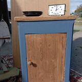 Vintage oak bedside table