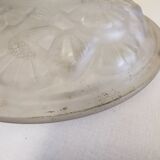 Basin, Art Deco Pendant Lamp Signed DEGUÉ