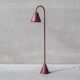Mid-Century Spanish Leather Floor Lamp by Valenti