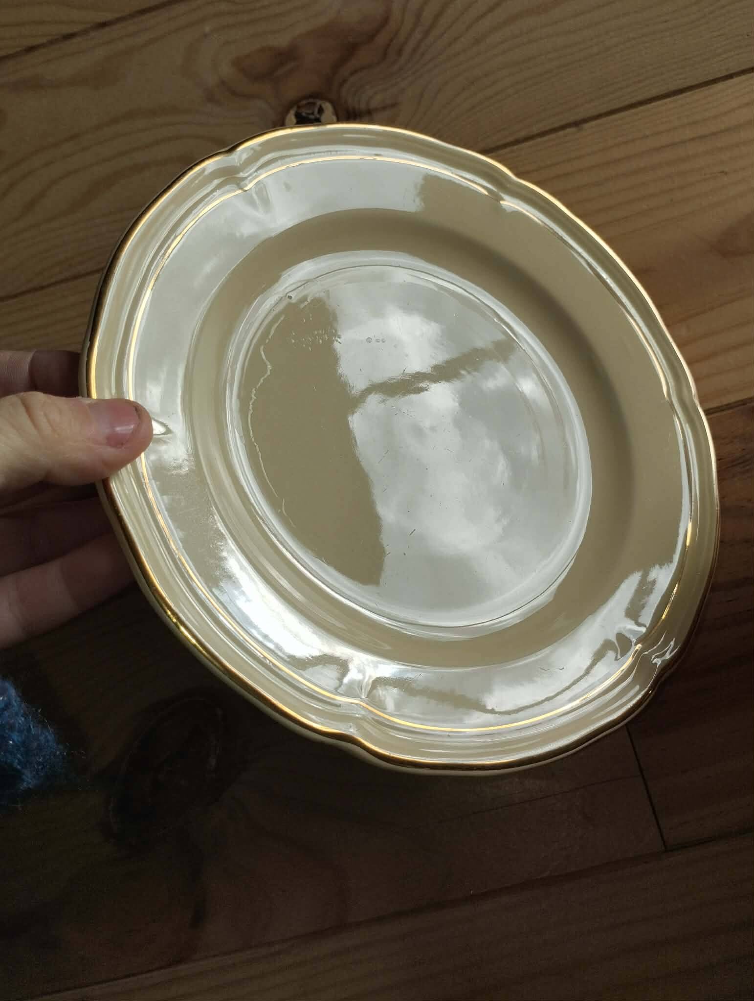 Antique gien table service – niderviller model – exceptional set