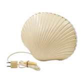 Lampe coquille Saint Jacques fibre
