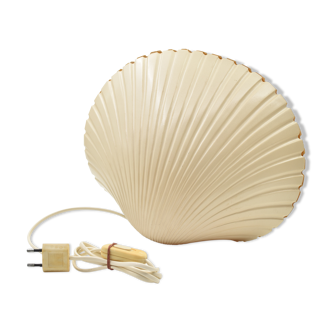 Lampe coquille Saint Jacques fibre