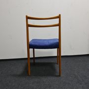 A set of four vintage dining chairs by Lubke Germany