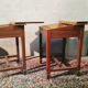 Pair of vintage school desks Hachette Messengers