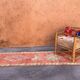 Neutral Boujad Moroccan rug - 313 x 88 cm