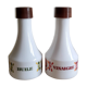 Service huile et vinaigre opaline Mobil années 70 - vintage