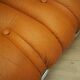 Orange sofa, Space Age design, 1960s, production: Italy