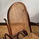Bent wood children's rocking chair