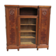 Wardrobe, Art Deco period library, pine pigne, 1930s