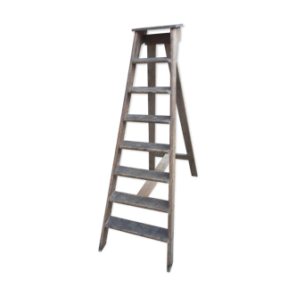 Wooden stepladder