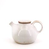 Stoneware teapot by Jeanne and Norbert Pierlot, 1960s ceramic