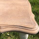Small solid wooden coffee table