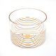 Transparent striped vase by Rosanna Toso for Fratelli Toso, 1970s.