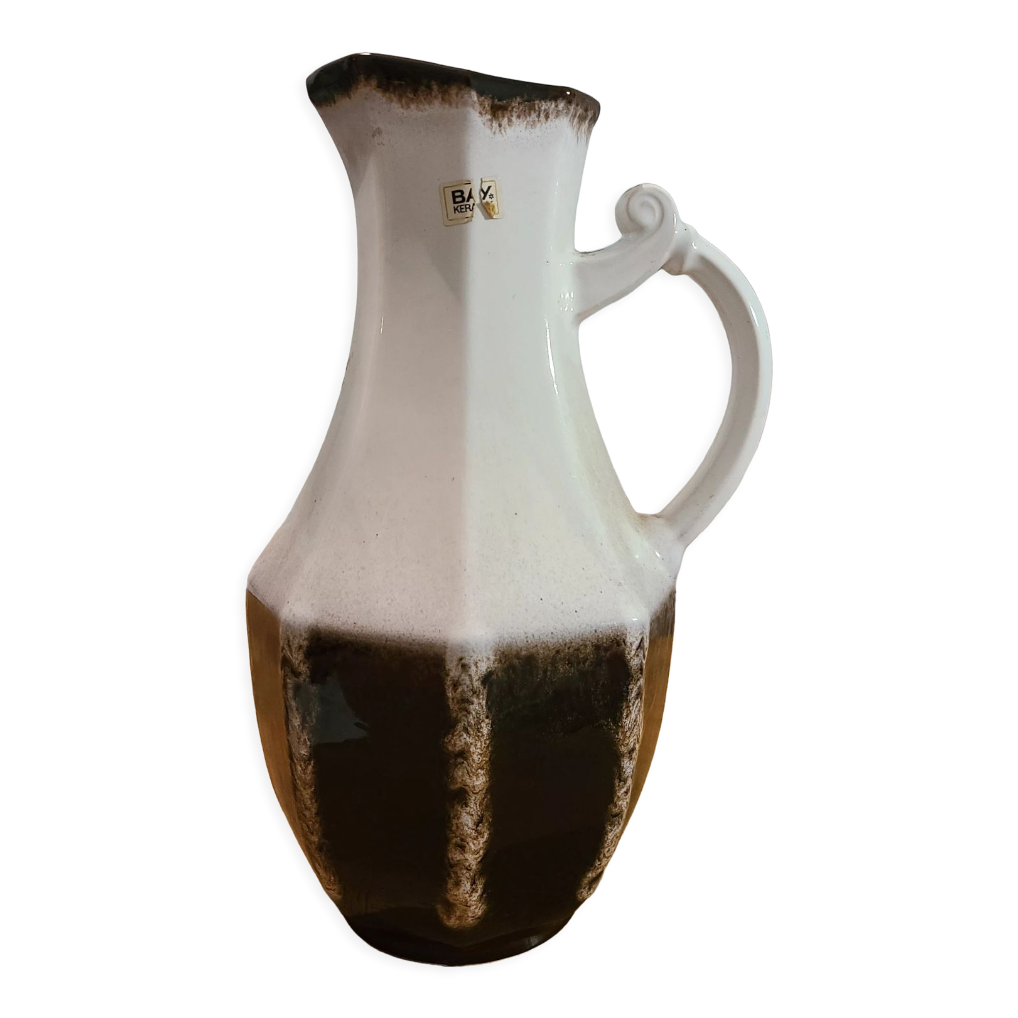 Handle vase by Bay Keramik vintage