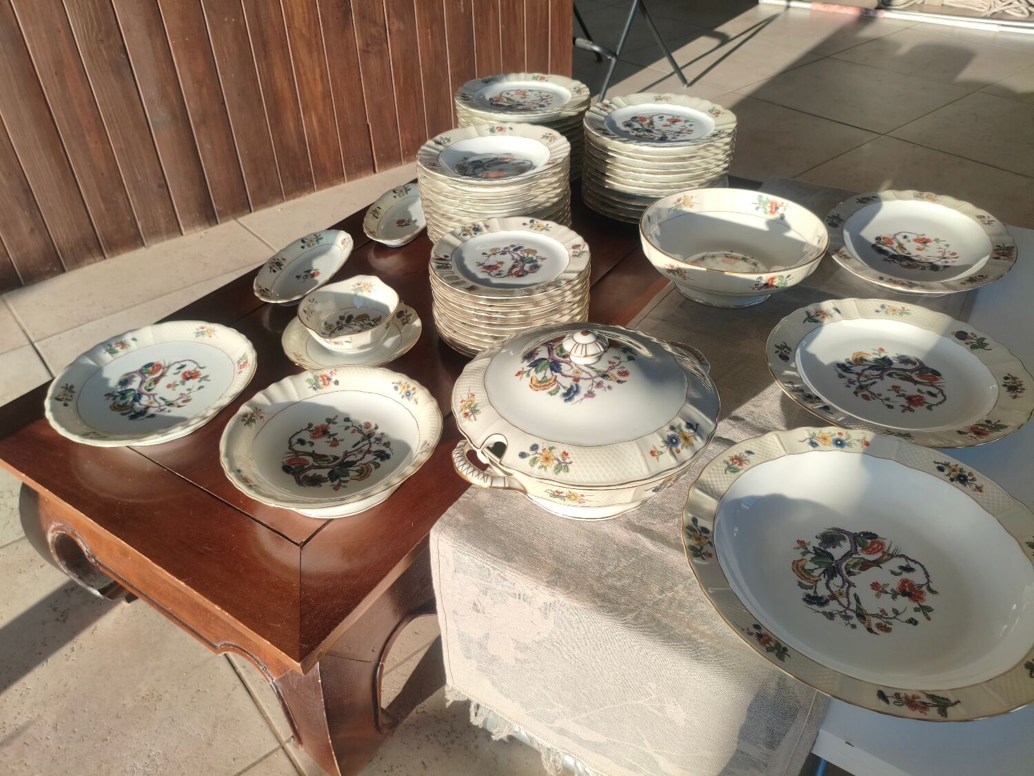 Bernardaud - Bengali - Set complet 59 pièces