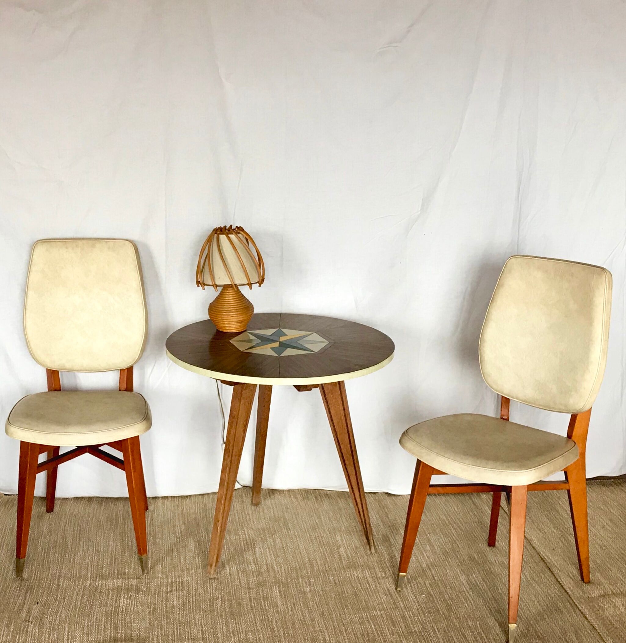 Set of 6 chairs 50s/60s