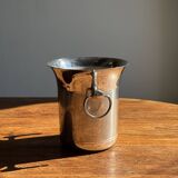 Small flared champagne bucket with 2 loops H20.5