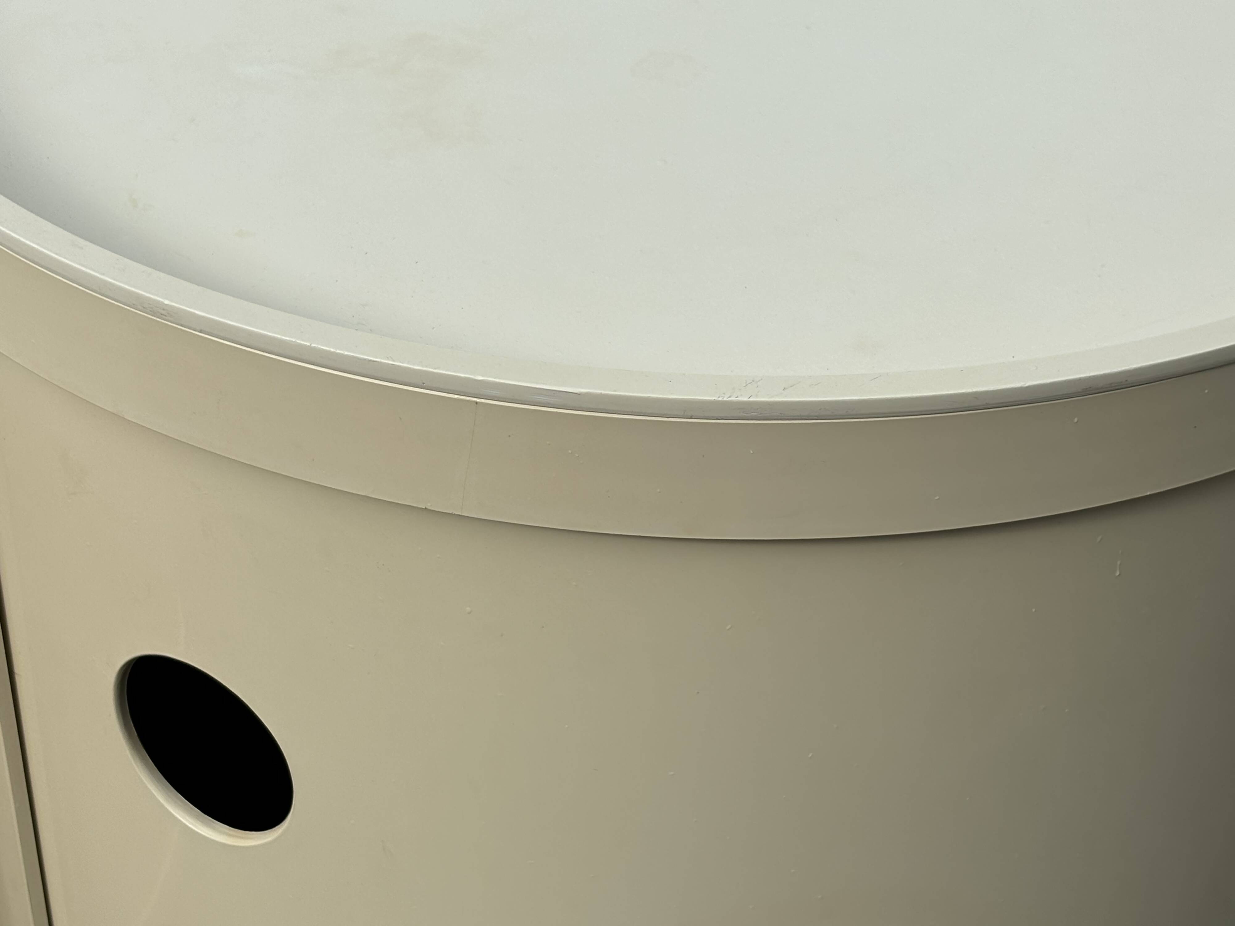 Vintage Componibili bedside tables by Anna Castelli for Kartell set of two