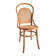 Chaise cannée en bois naturel